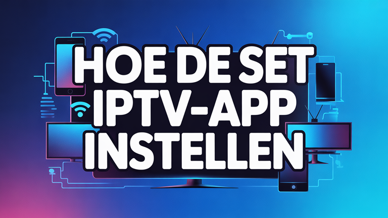 Hoe de SET IPTV-app instellen