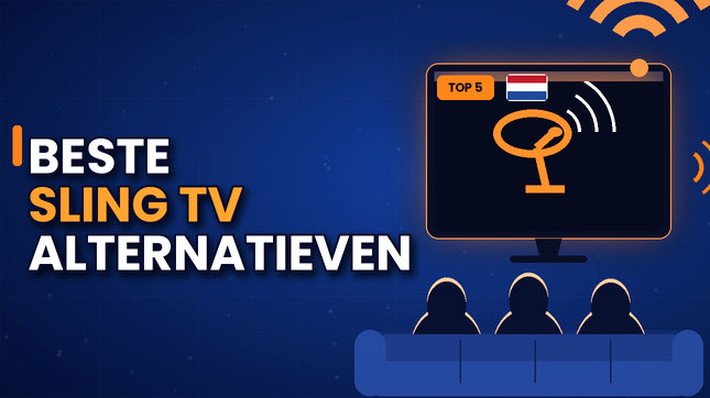 Beste Sling TV-alternatieven